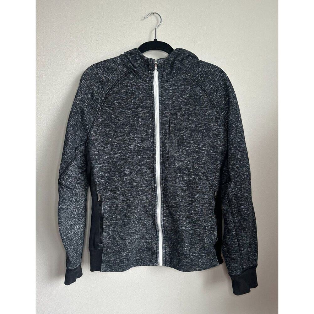 LULULEMON Best Coast Long Sleeve Full Zip Hoodie Jacket in Grey Size M